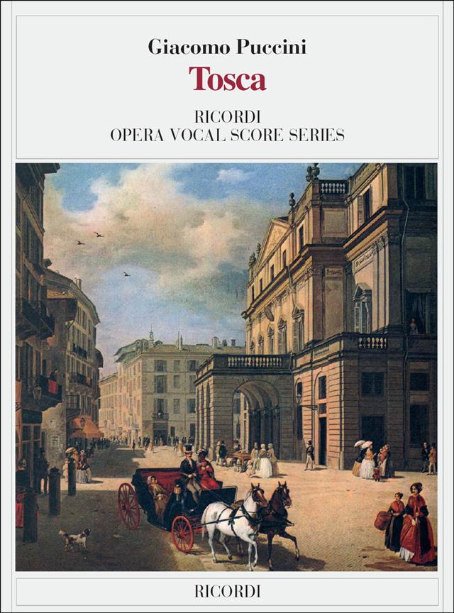 Tosca - Vocal Score - árie pro zpěv a klavír